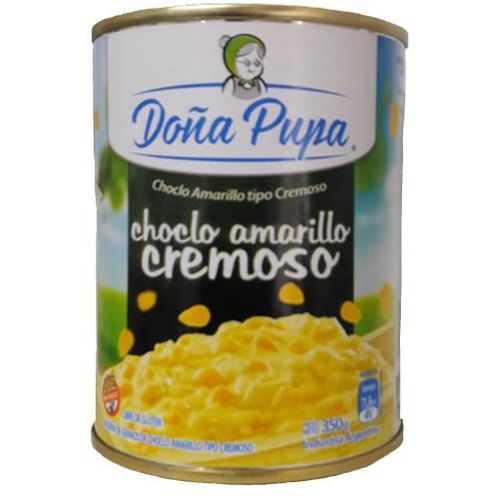 DOÑA PUPA CHOCLO CREMOSO AMARILLO TETRA RECART X 340 GR                                             