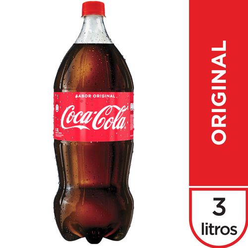 GAS COCA COLA X 3 L.